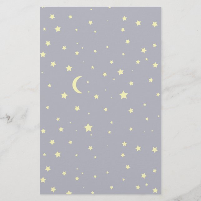 Starry natt brevpapper (Framsida)