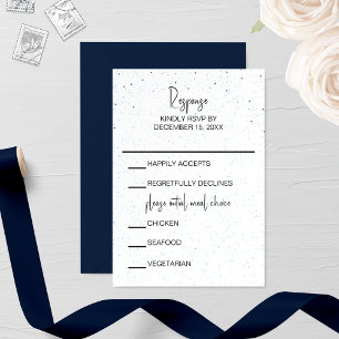 Starry Natt Bröllop OSA Card Kort