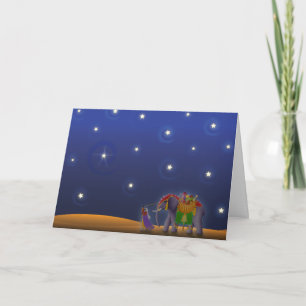 Starry natt för helgdag X001 Helgkort