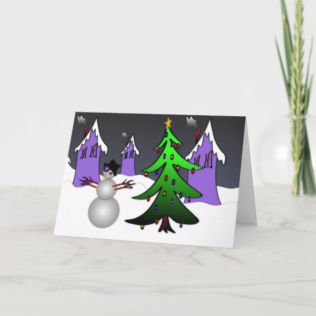 Starry natt helgkort (Framsida)