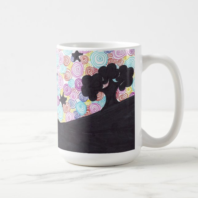 Starry natt kaffemugg (Höger)