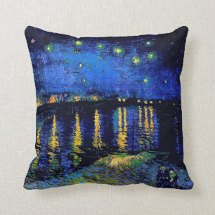 Starry Natt om Rhone Van Gogh Fine Art Kudde