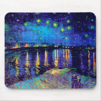 Starry Natt om Rhone Van Gogh Fine Art Musmatta