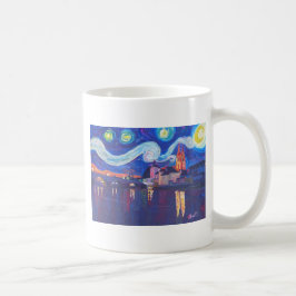 Starry natt på Regensburg Kaffemugg