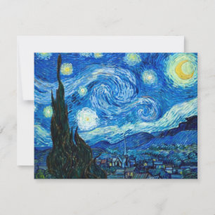 Starry Natt Painter Vincent Van Gogh målade