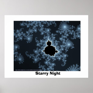 Starry natt poster