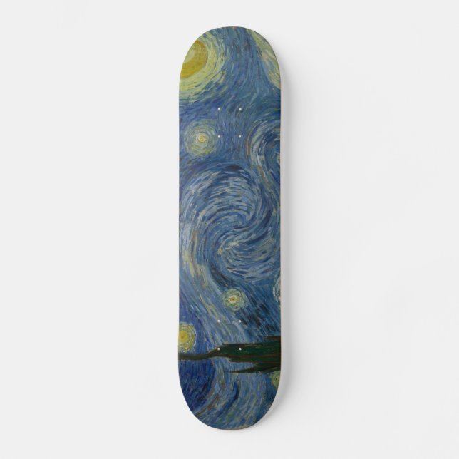 Starry natt skateboard bräda 21,5 cm (Framsida)