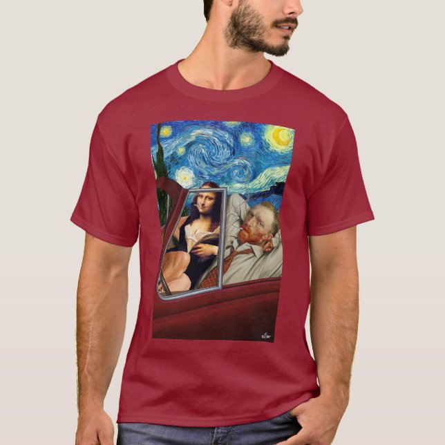 Starry natt tee shirt (Framsida)