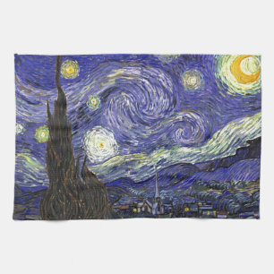 Starry Natt, Vincent Van Gogh. Kökshandduk