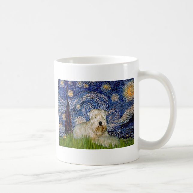Starry Natt - Wheaten Terrier 1 Kaffemugg (Höger)