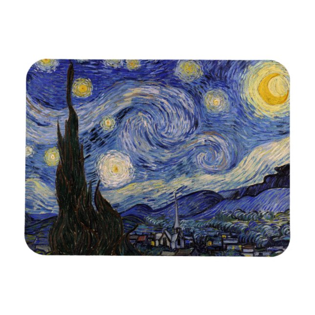 Starry-natten Magnet (Horisontell)
