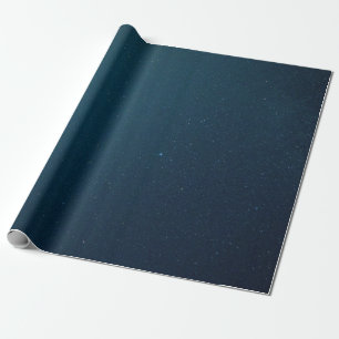 Starry natthimmel för ljusa blått presentpapper