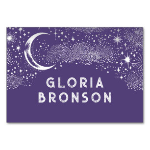 Starry Nigh Måne, individuellt gästkort Namn Bord Bordsnummer
