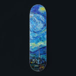 Starry Nigh Van Gogh Painting-pulant konst Mini Skateboard Bräda 18,5 Cm<br><div class="desc">Starry Nigh Van Gogh Painting-pulserande konstskateboard</div>