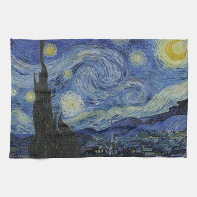 Starry Night American MoJo Kitchen Towel Kökshandduk (Horisontell)