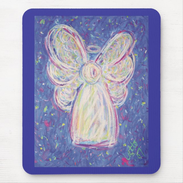 Starry Night Angel Mousepad Musmatta (Framsidan)