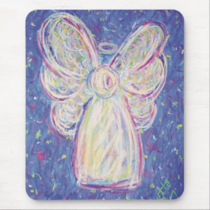 Starry Night Angel Mousepad Musmatta