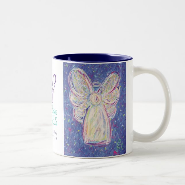 Starry Night Angel Mugg (Höger)