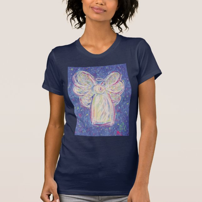 Starry Night Angel T-shirt (Framsida)