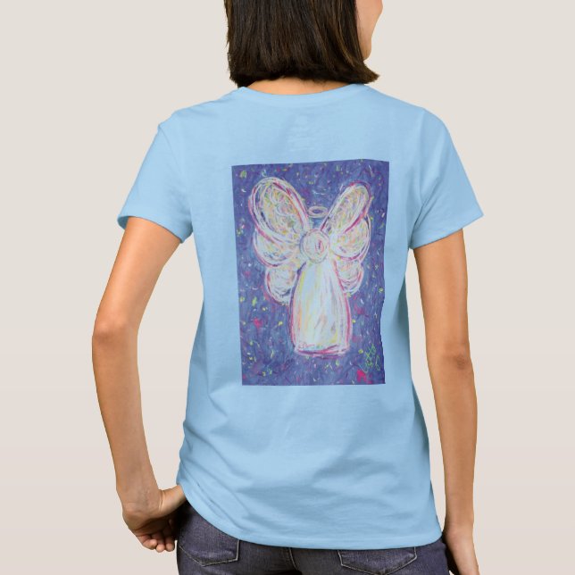 Starry Night Angel T-shirt (bild på baksidan) (Baksida)