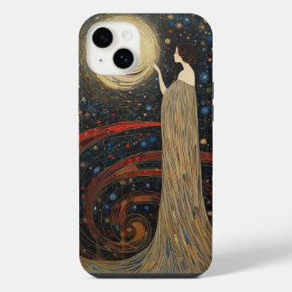 Starry Night Art nouveau Grace