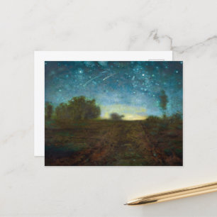 Starry Night av Jean-Francois Millet Helg Vykort