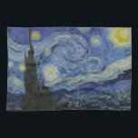 "Starry Night" av Van Gogh Kökshandduk<br><div class="desc">Den här designen har en mycket hög upplösning och oredigerad återgivning av Van Goghs berömd "Starry Night"-målning.</div>