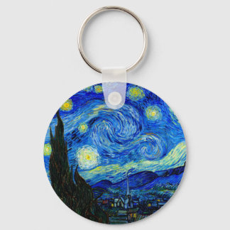 Starry Night av Van Gogh Nyckelring
