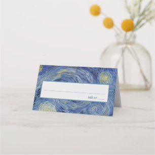 "Starry Night" av Van Gogh Placeringskort