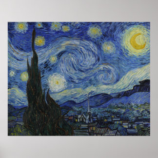Starry Night av Van Gogh Poster
