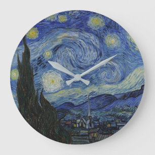 "Starry Night" av Van Gogh Stor Klocka