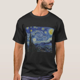 Starry Night av Van Gogh T Shirt