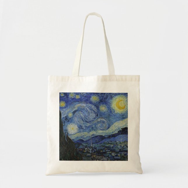 "Starry Night" av Van Gogh Tygkasse (Framsidan)