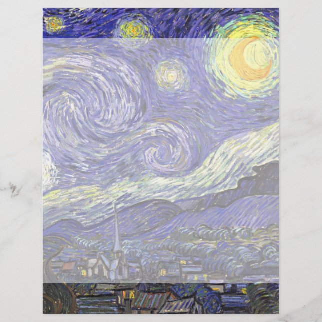 Starry Night av Vincent van Gogh (Framsida)