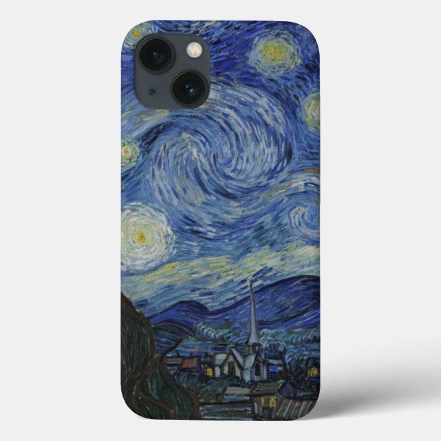 Starry Night av Vincent Van Gogh (Baksida)