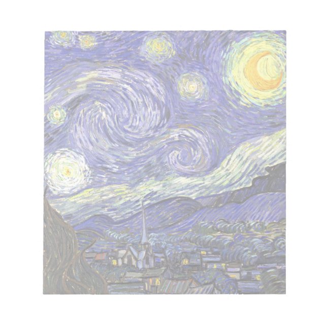 Starry Night av Vincent van Gogh Anteckningsblock (Framsida)