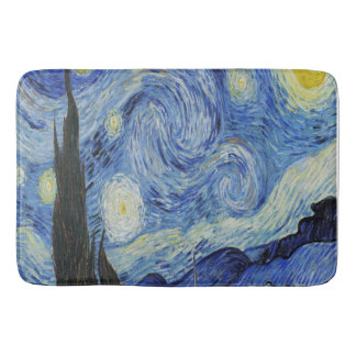Starry Night av Vincent Van Gogh Badrumsmatta