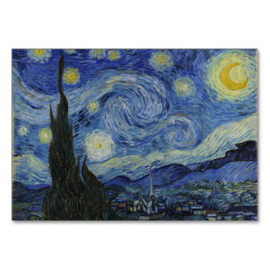 Starry Night av Vincent Van Gogh Bordsnummer