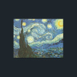 Starry Night av Vincent Van Gogh Canvastryck<br><div class="desc">Vincent Van Gogh's Starry Night. 1889 Olja på Canvas. Museum för modern konst,  New York City</div>