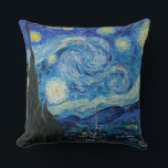 Starry Night av Vincent Van Gogh Dekorativ kudde<br><div class="desc">Vincent Van Goghs färgstarka utformning av stjärnnatten är perfekten för konstentusiaster,  museum fläkt,  konst studenter och konstlärare. Det kan också ges som en födelsedag eller som en gåva till din bästa vän,  släkting,  pojkvän eller flickvän som även kärlek Fine Art.</div>