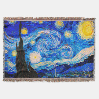 Starry Night av Vincent Van Gogh Filt
