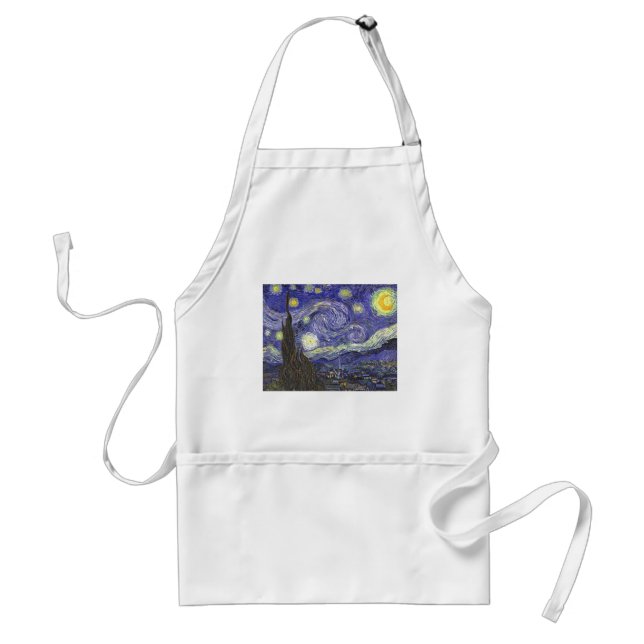Starry Night av Vincent van Gogh Förkläde (Framsidan)