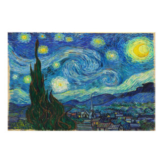 Starry Night av Vincent van Gogh Fototryck