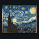 Starry Night av Vincent Van Gogh Fototryck<br><div class="desc">Starry Night av Vincent Van Gogh.</div>