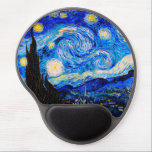 Starry Night av Vincent Van Gogh Gel Musmatta<br><div class="desc">Vincent Van Gogh Starry Natten. Det här är ett gammalt mästerverk från huvudmålaren Vincent Van Gogh. Den här bran konstlandskapsmålningen har vackert,  vibrerande,  mättat färg. Vincent Van Gogh var en dutch post impressionist-målare. Den här avbildningen är i den offentliga domänen</div>