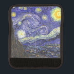 Starry Night av Vincent van Gogh Handtagsskydd<br><div class="desc">Starry Night av Vincent van Gogh är en vintage bra konst post impressionism landcape cityscape tavla med en syn på Saint Remy, Frankrike från van Gogh's asyl. Natten himlar snurrar med moln med en ljusskygg måne och lysande stjärnor över den kantiga byn. Starry Night är förmodligen van Goghs mest berömd...</div>