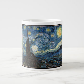 Starry Night av Vincent Van Gogh Jumbo Mugg