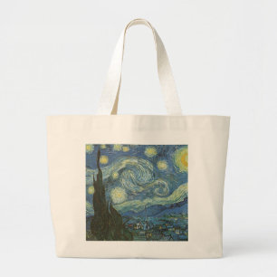 Starry Night av Vincent Van Gogh Jumbo Tygkasse