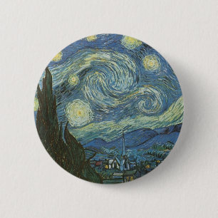 Starry Night av Vincent Van Gogh Knapp
