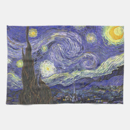 Starry Night av Vincent van Gogh Kökshandduk